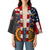Custom American Flag and Bald Eagle Darts Kimono with Flaming Dartboard - Wonder Print Shop
