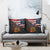 Custom American Flag and Bald Eagle Darts Pillow Cover with Flaming Dartboard - Wonder Print Shop