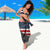 Custom American Flag and Bald Eagle Darts Sarong with Flaming Dartboard - Wonder Print Shop