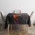 Custom American Flag and Bald Eagle Darts Tablecloth with Flaming Dartboard - Wonder Print Shop