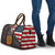 Custom American Flag and Bald Eagle Darts Travel Bag with Flaming Dartboard - Wonder Print Shop