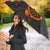Custom American Flag and Bald Eagle Darts Umbrella with Flaming Dartboard - Wonder Print Shop
