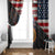 Custom American Flag and Bald Eagle Darts Window Curtain with Flaming Dartboard - Wonder Print Shop