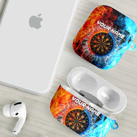 Custom Thunder Lightning Darts AirPods Case Dartboard Water Fire - Wonder Print Shop