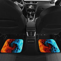 Custom Thunder Lightning Darts Car Mats Dartboard Water Fire - Wonder Print Shop