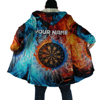 Custom Thunder Lightning Darts Cloak Dartboard Water Fire - Wonder Print Shop