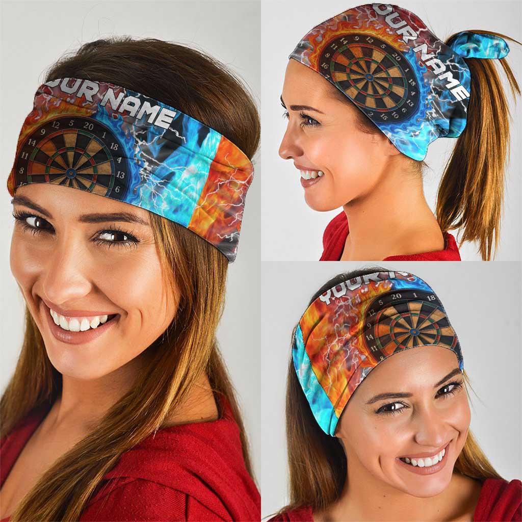 Thunder Lightning Darts Neck Gaiter Dartboard Water Fire TS04