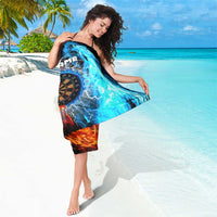 Custom Thunder Lightning Darts Sarong Dartboard Water Fire - Wonder Print Shop