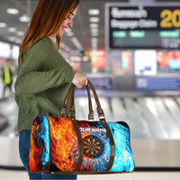 Custom Thunder Lightning Darts Travel Bag Dartboard Water Fire - Wonder Print Shop