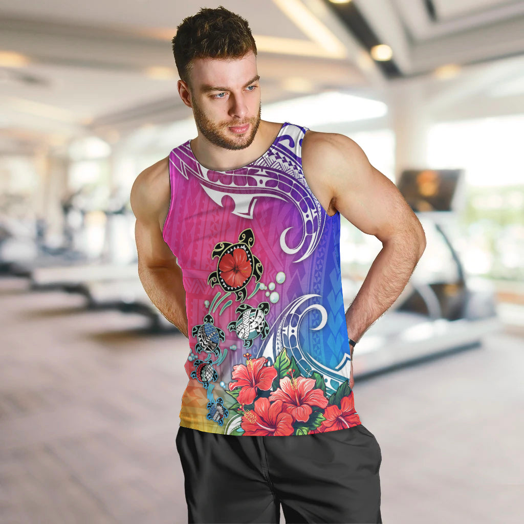 hawaii-turtle-men-tank-top-turtles-hibiscus-with-hawaii-pattern-gradient