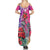 Hawaii Turtle Summer Maxi Dress Turtles Hibiscus With Hawaii Pattern Gradient - Wonder Print Shop