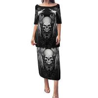 Skull and Wings Puletasi Even The Devil Was Once An Angel - Wonder Print Shop