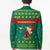 Cameroon Christmas Blazer with Green Red Pattern Coat of Arms Santa Hat and Stars Motif - Wonder Print Shop
