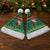 Cameroon Christmas Santa Hat with Green Red Pattern Coat of Arms Santa Hat and Stars Motif - Wonder Print Shop