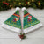 Cameroon Christmas Santa Hat with Green Red Pattern Coat of Arms Santa Hat and Stars Motif - Wonder Print Shop