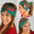 Cameroon Christmas Neck Gaiter with Green Red Pattern Coat of Arms Santa Hat and Stars Motif - Wonder Print Shop
