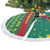 Cameroon Christmas Tree Skirt with Green Red Pattern Coat of Arms Santa Hat and Stars Motif - Wonder Print Shop
