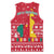 Cameroon Christmas Basketball Jersey with Red Snowflake Pattern Traditional Santa and Map Motif - Wonder Print Shop