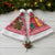 Cameroon Christmas Santa Hat with Red Snowflake Pattern Traditional Santa and Map Motif - Wonder Print Shop