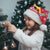 Cameroon Christmas Santa Hat with Red Snowflake Pattern Traditional Santa and Map Motif - Wonder Print Shop