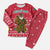 Cameroon Christmas Pajama Set with Red Snowflake Pattern Traditional Santa and Map Motif - Wonder Print Shop