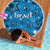 Israel Christmas Beach Blanket with Blue Star of David Pattern and Menorah Motif - Wonder Print Shop