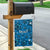 Israel Christmas Garden Flag with Blue Star of David Pattern and Menorah Motif - Wonder Print Shop