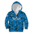 Israel Christmas Kid Hoodie with Blue Star of David Pattern and Menorah Motif - Wonder Print Shop