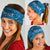 Israel Christmas Neck Gaiter with Blue Star of David Pattern and Menorah Motif - Wonder Print Shop
