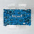 Israel Christmas Tablecloth with Blue Star of David Pattern and Menorah Motif - Wonder Print Shop
