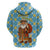 Israel Christmas Hoodie with Blue-Yellow Star Pattern, Menorah, and Santa Motif - Wonder Print Shop