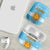 Argentina Christmas AirPods Case with Blue-White Snowflake Pattern, Sun Emblem, and Map Motif - Wonder Print Shop