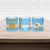 Argentina Christmas Ceramic Mug with Blue-White Snowflake Pattern, Sun Emblem, and Map Motif - Wonder Print Shop