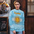 Argentina Christmas Ugly Christmas Sweater with Blue-White Snowflake Pattern, Sun Emblem, and Map Motif - Wonder Print Shop