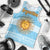 Argentina Christmas Men Tank Top with Blue-White Snowflake Pattern, Sun Emblem, and Map Motif - Wonder Print Shop