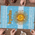 Argentina Christmas Puzzle with Blue-White Snowflake Pattern, Sun Emblem, and Map Motif - Wonder Print Shop