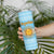 Argentina Christmas Skinny Tumbler with Blue-White Snowflake Pattern, Sun Emblem, and Map Motif - Wonder Print Shop