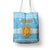 Argentina Christmas Tote Bag with Blue-White Snowflake Pattern, Sun Emblem, and Map Motif - Wonder Print Shop