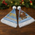 Argentina Christmas Santa Hat with Blue-White Snowflake Pattern, Sun Emblem, and Gaucho Santa Riding Horse Motif - Wonder Print Shop