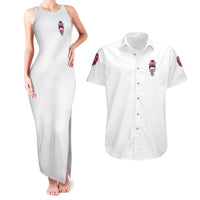 Bitchology Being A Bitch Means Couples Matching Tank Maxi Dress and Hawaiian Shirt - Wonder Print Shop