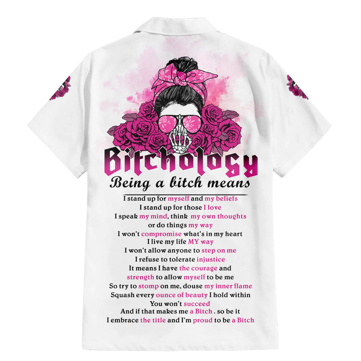 Bitchology Being A Bitch Means Family Matching Mermaid Dress and Hawaiian Shirt - Wonder Print Shop