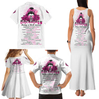 Bitchology Being A Bitch Means Family Matching Tank Maxi Dress and Hawaiian Shirt - Wonder Print Shop