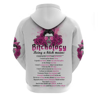 Bitchology Being A Bitch Means Hoodie - Wonder Print Shop