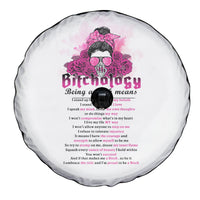 Bitchology Being A Bitch Means Spare Tire Cover - Wonder Print Shop