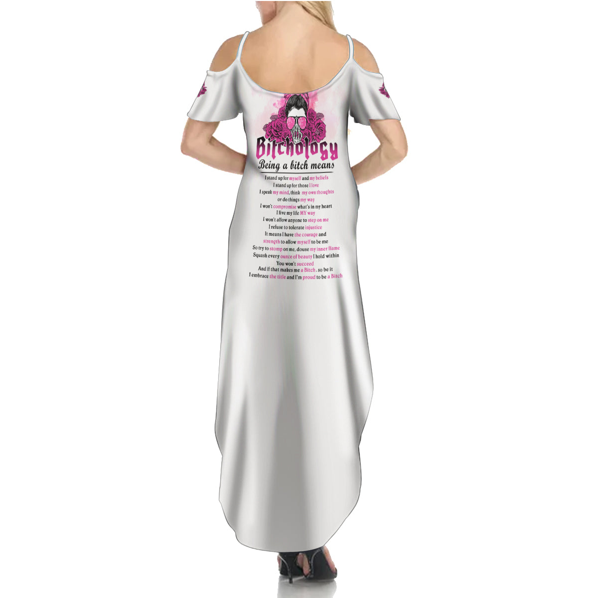 Bitchology Being A Bitch Means Summer Maxi Dress - Wonder Print Shop