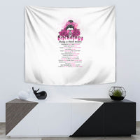 Bitchology Being A Bitch Means Tapestry - Wonder Print Shop