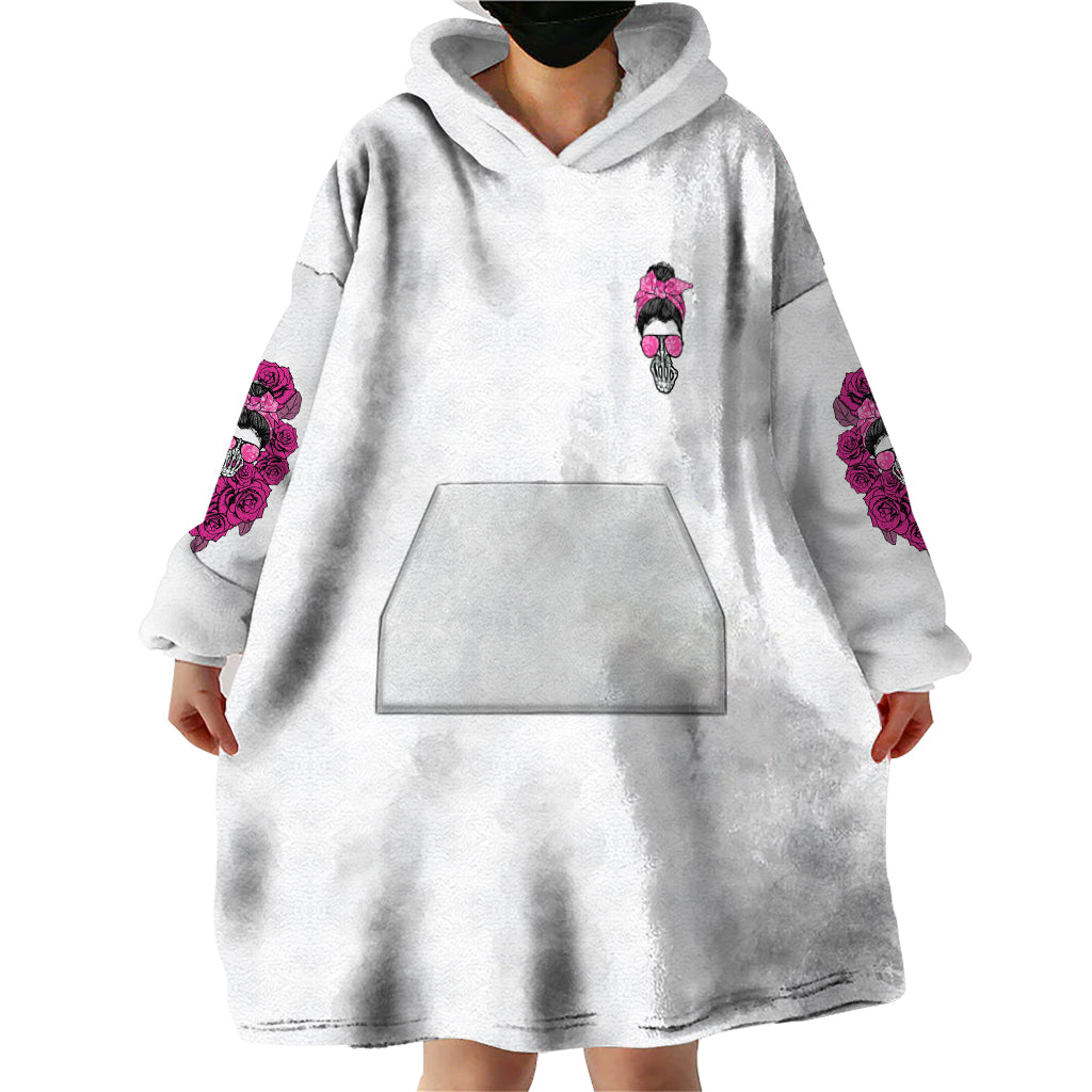 Bitchology Being A Bitch Means Wearable Blanket Hoodie - Wonder Print Shop