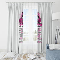 Bitchology Being A Bitch Means Window Curtain - Wonder Print Shop