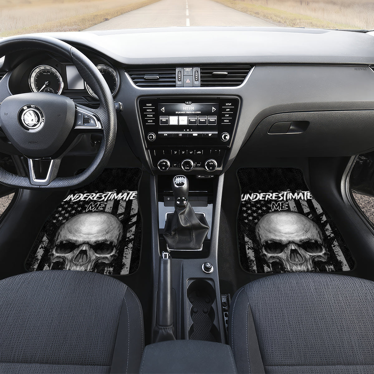 Underestimate Me That'll Be Fun Car Mats - Wonder Print Shop