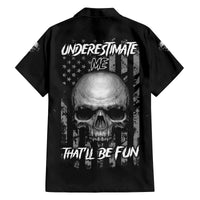 Underestimate Me That'll Be Fun Family Matching Puletasi Dress and Hawaiian Shirt - Wonder Print Shop